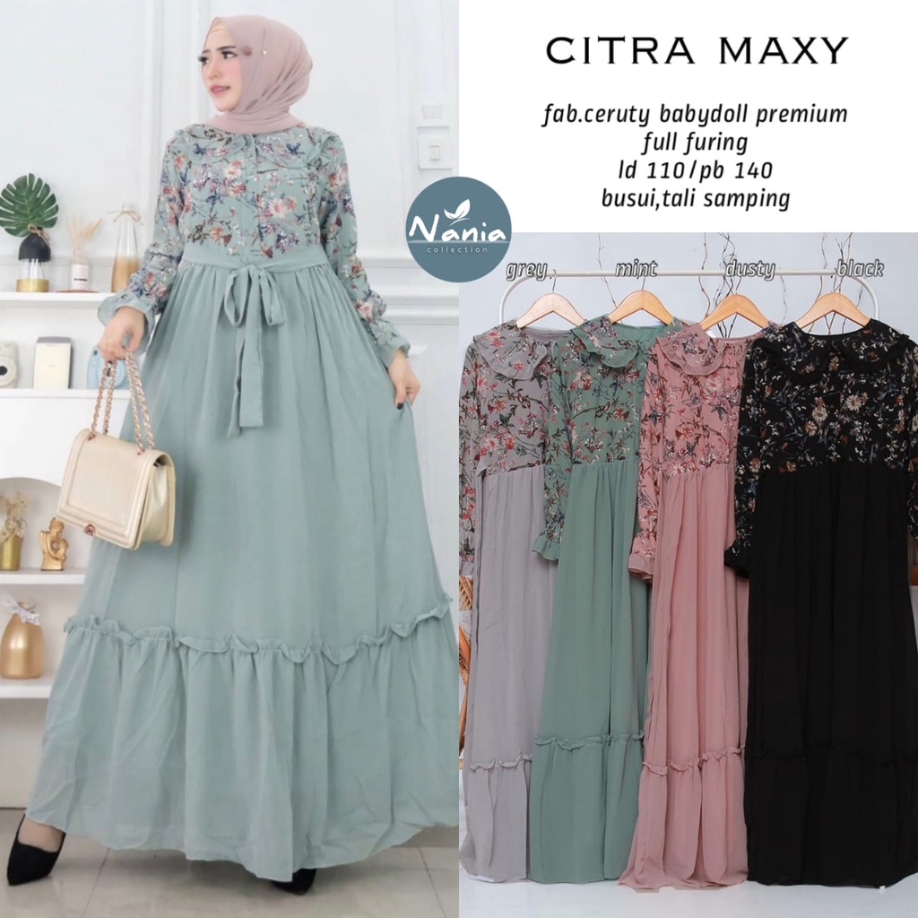 CITRA MAXI DRESS ORIGINAL NANIA