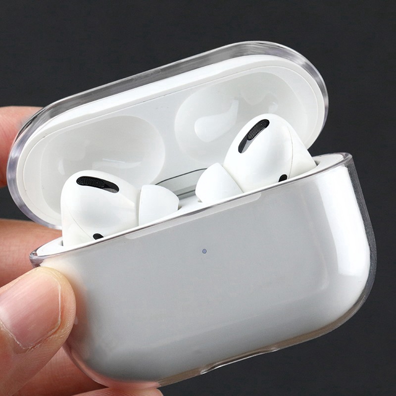 Casing Hard Case Pc Transparan Motif Kartun Lucu Untuk Apple Airpods Pro