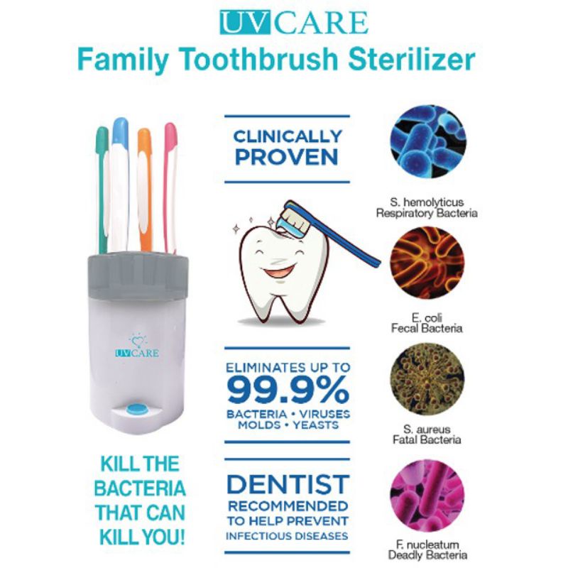 UVCare Family Toothbrush Sterilizer