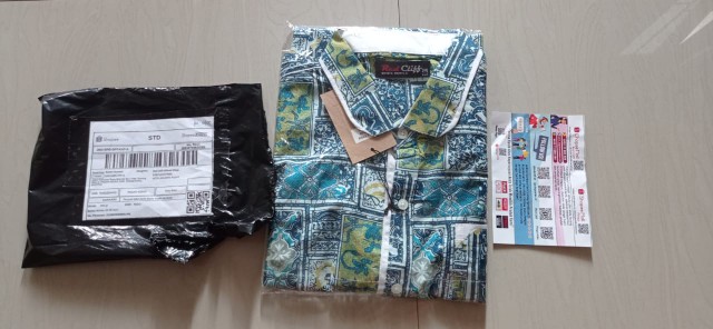 Redcliff P1013jg Mi - Kemeja Batik Pria Lengan Pendek