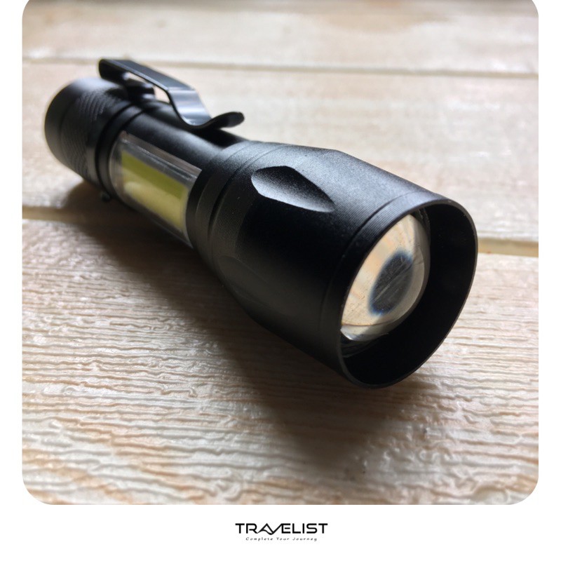 Senter XPE usb / senter mini / senter waterproof / lampu sepeda / senter proyek / senter COB / SOS