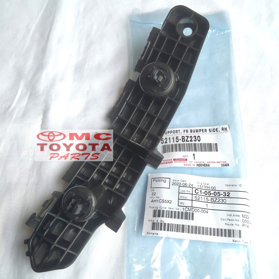 Support Bracket Breket Bumper Depan Kanan Kiri 1Set Raize Rocky