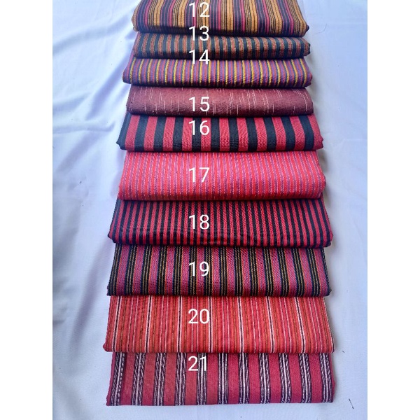 kebaya wanita kain lurik atbm / kain tenun lurik (1 meter)