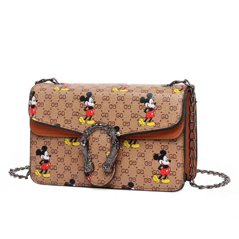 SLINGBAG & HANDBAG RANTAI 2IN1 GUCCI MICKEY IMPORT