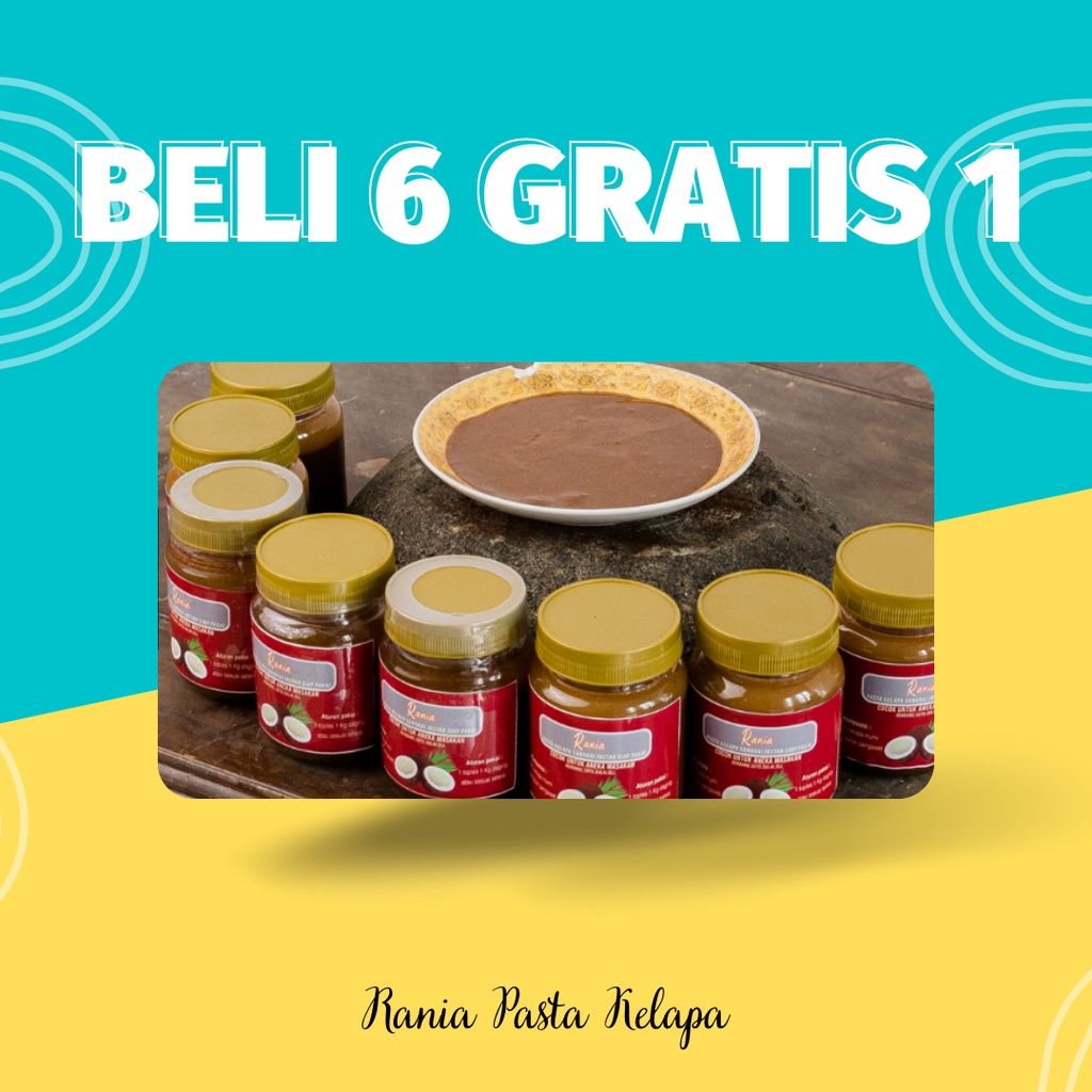 

Pasta Kelapa Sangrai 210 gr / 100% Murni Tanpa Campuran / Rahasia Rendang Padang / Gongseng Kelapa/ Homemade tanpa pengawet