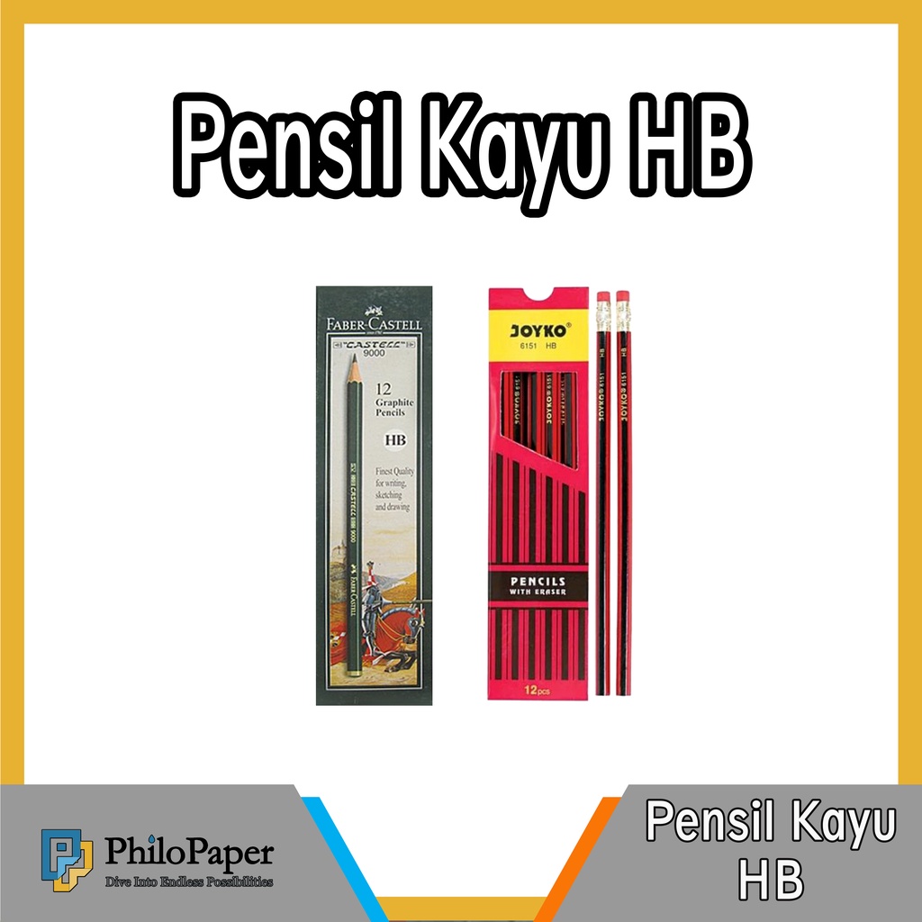 

ATK ~ Pensil HB / Pensil Gambar Tipis