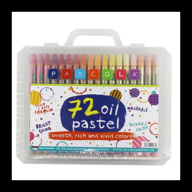 

NEW PASCOLA OIL PASTEL 72 / SET PERALATAN MELUKIS MURAH