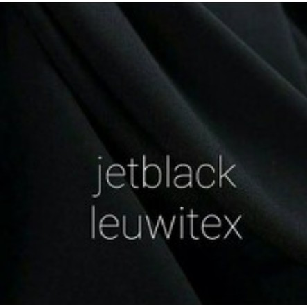 Jetblack Silky Kelipatan Setengah Meter