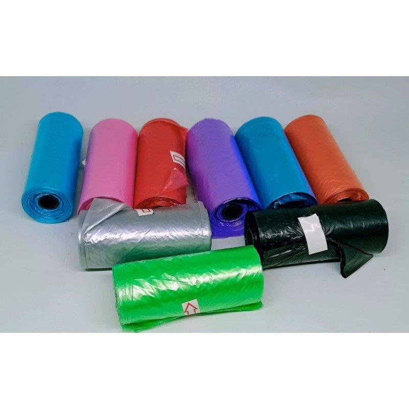 kantong sampah organik isi 15 per roll poop bag kantong poop anjing kucing pet+ Cover