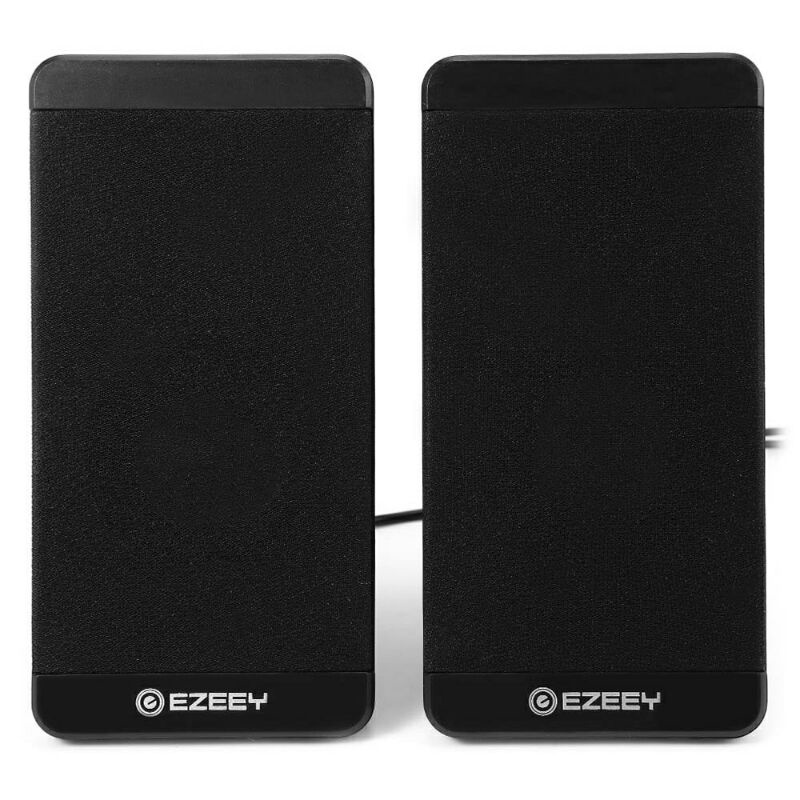 EZZEY Multimedia Speaker Stereo 2.0 3.5mm - S5 - Black