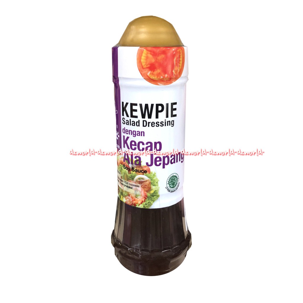 Kewpie Salad Dressing 200ml Dengan Kecap ala Jepang Spy Sauce 200 ml Halal Kewpi Kew Pie Saos Saus Japan