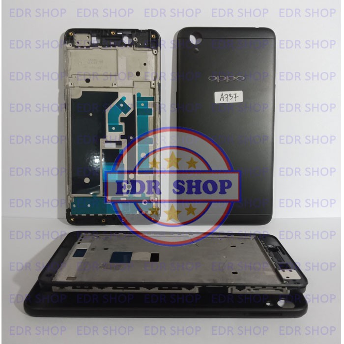Casing Oppo A37F A37 F Fullset Housing Kesing Tatakan Lcd Dudukan Mesin Original
