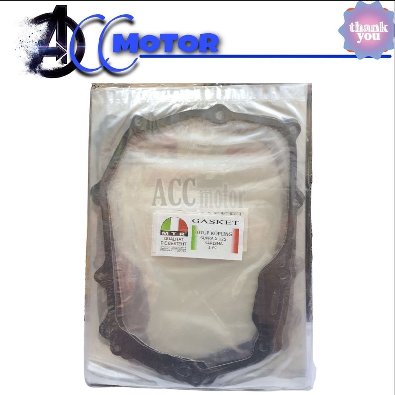 Paking Packing Gasket Blok Kopling Kharisma/Supra X 125/Kirana/Blade New 125 FI/Supra X 125 Helm IN