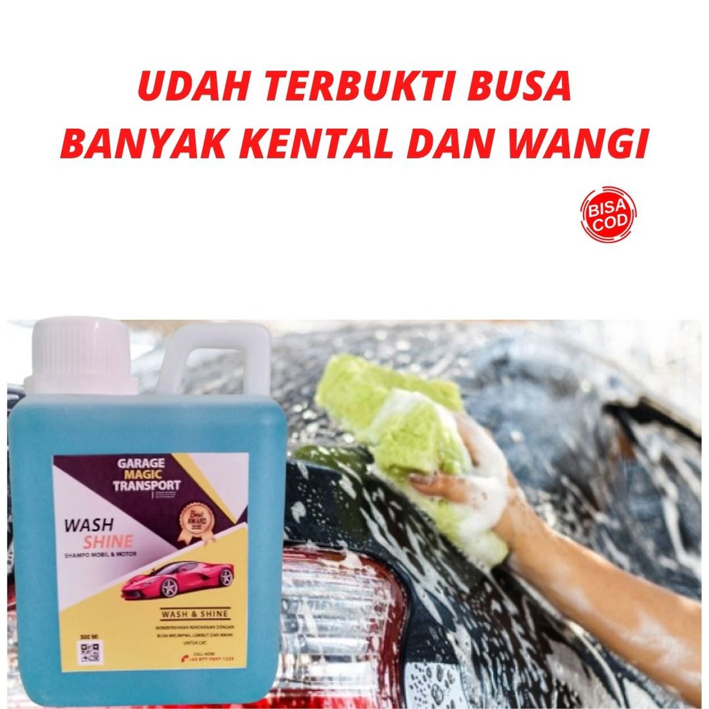 PERAWATAN MOBIL WAX MOBIL SABUN CUCI MOTOR MOBIL SHAMPO MOBIL MOTOR SALJU BUSA BANYAK 500 MIL