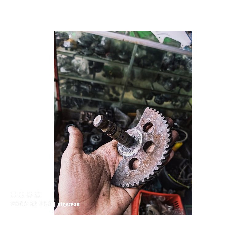 GIGI KAMPAK AS SELAH ENGKOL PNP VARIO KARBU BEAT KARBU ORIGINAL