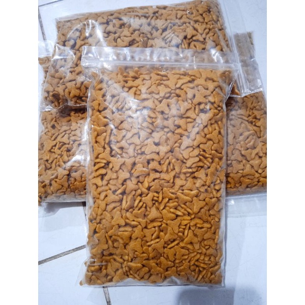 OMEGA SEAFOOD REPACK 1KG MAKANAN KUCING