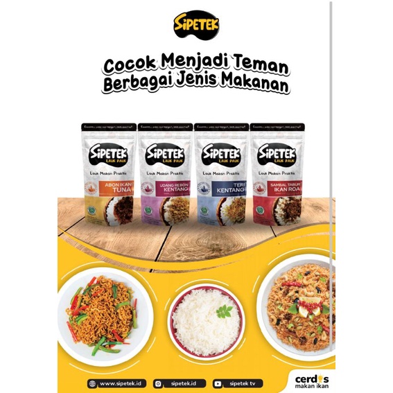 

SIPETEK LAUK PAUK 30 GRAM