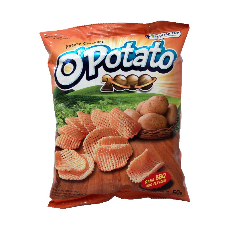 

SIANTAR TOP O' POTATO BBQ 50GR