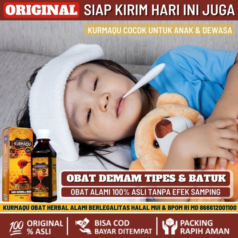 Obat Alami Penurun Deman Untuk Anak Usia 1 2 3 4 5 Tahun Ke Atas, Obat Tipes Anak, Obat Herbal Demam