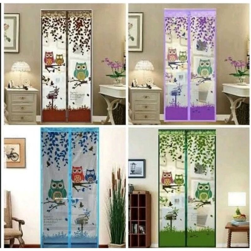Grandsuka tirai magnet  anti nyamuk tirai pintu magnet tirai nyamuk