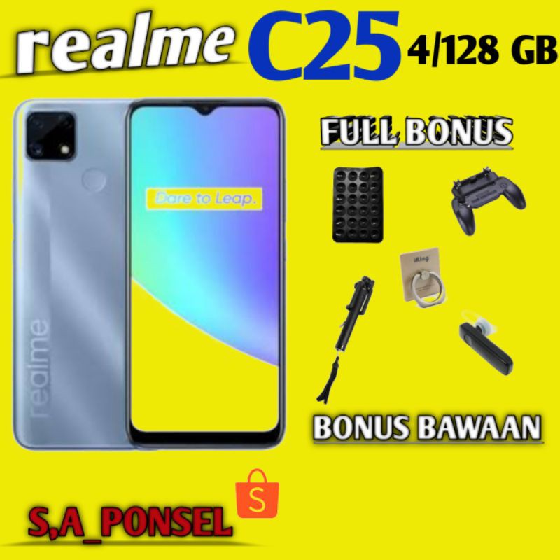 REALME C25 RAM 4/128 GB GARANSI RESMI REALME