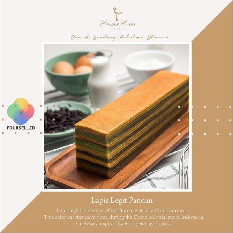 

Primarasa Lapis Pandan Kue Lapis legit Prima rasa Asli Bandung