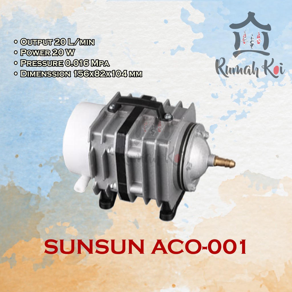 Sunsun ACO 001 Pompa udara hemat listrik