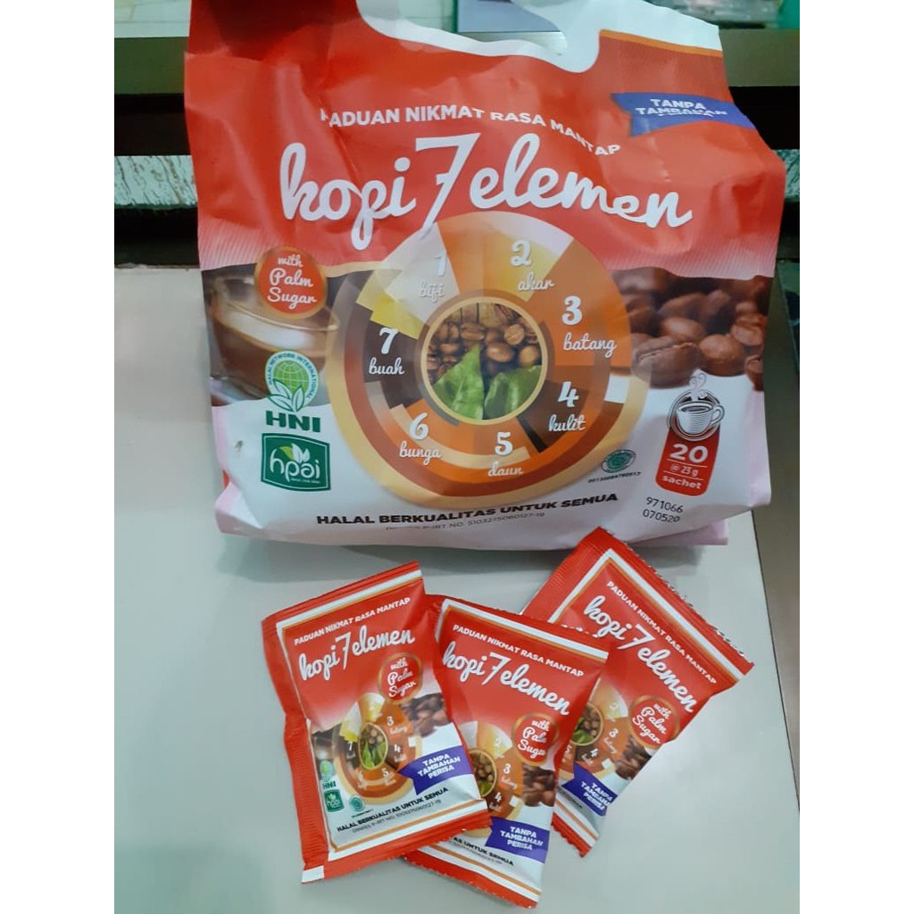 Kopi 7 elemen (savel) HNI - ecer