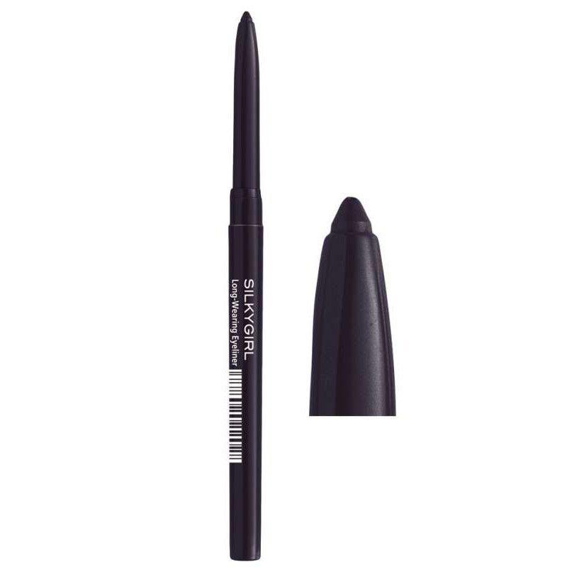 Silkygirl Long Wearing eyeliner - 01 Black Black