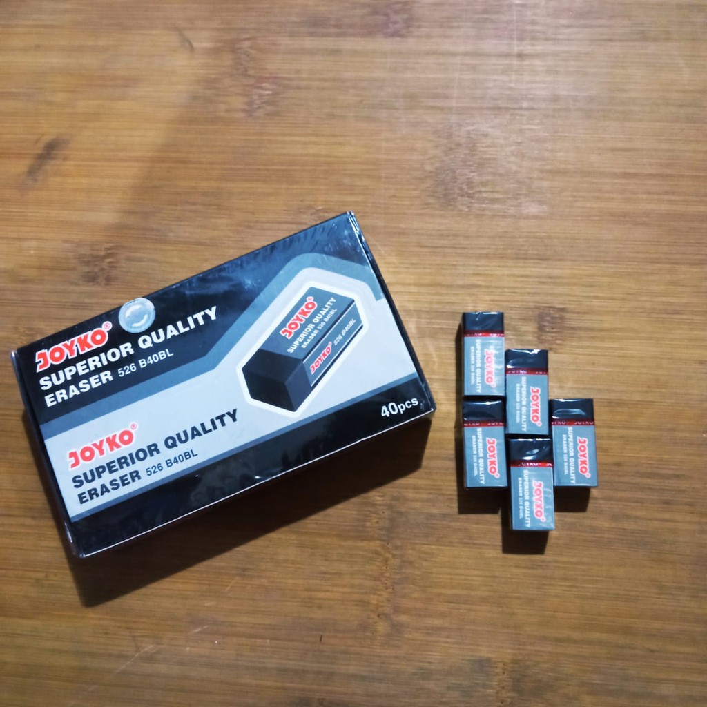 

Arm PENGHAPUS JOYKO B40BL HITAM atau PUTIH / PENGHAPUS KECIL JOYKO HITAM atau PUTIH ISI 40 PCS