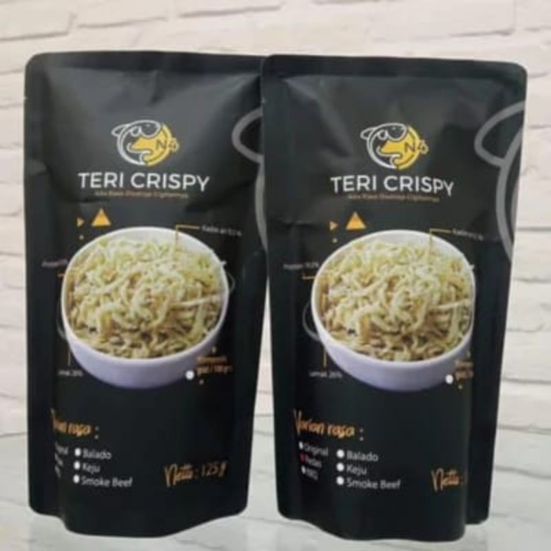 

TERMURAH !! Teri Crispy Pedas Khas Bangkalan by Skomill