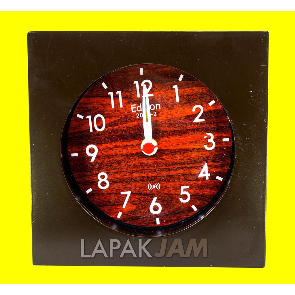 Jam Weker Kotak Alarm Beep Hiaan Dinding Murah Alarm Clock EDISON 2014-2