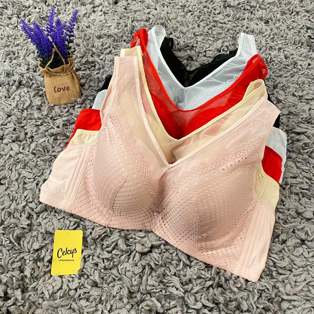 Celcys Bra Art 094 | Bra Kawat Cup C Penutup Lemak 32-40