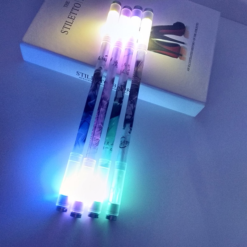 {LUCKID}Spinning Pen Rotating Gaming Ballpoint Luminous Pen for Beginner Rotating