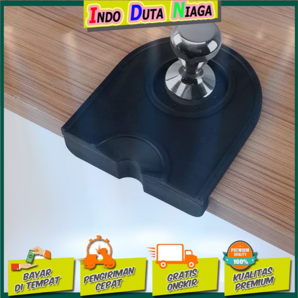 One Two Cups Silicone Holder Mat Tamper Kopi Espresso Barista - 0310