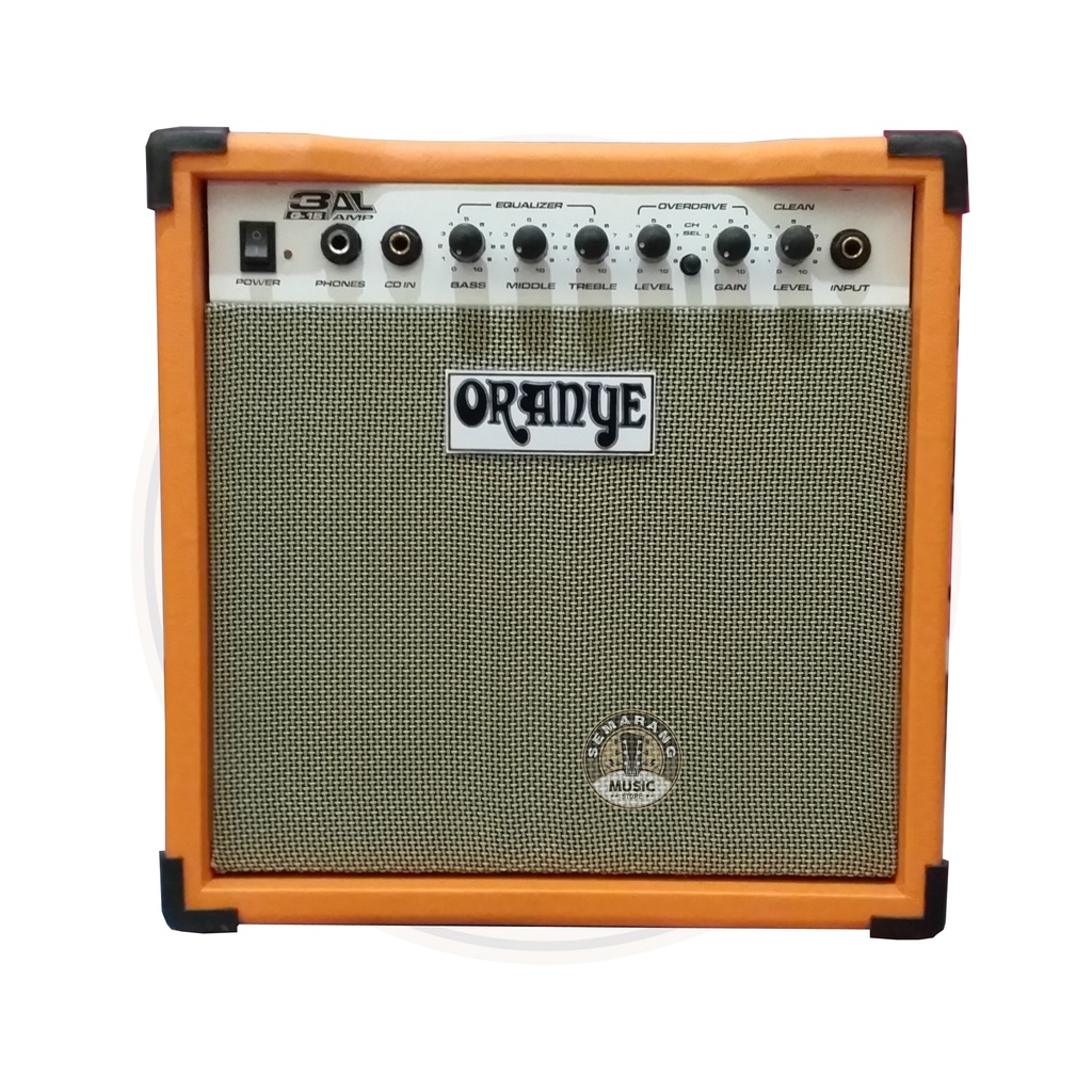 Ampli Gitar dan Bass Amply Gitar dan Bass Amplifier Orange 8&quot; inch