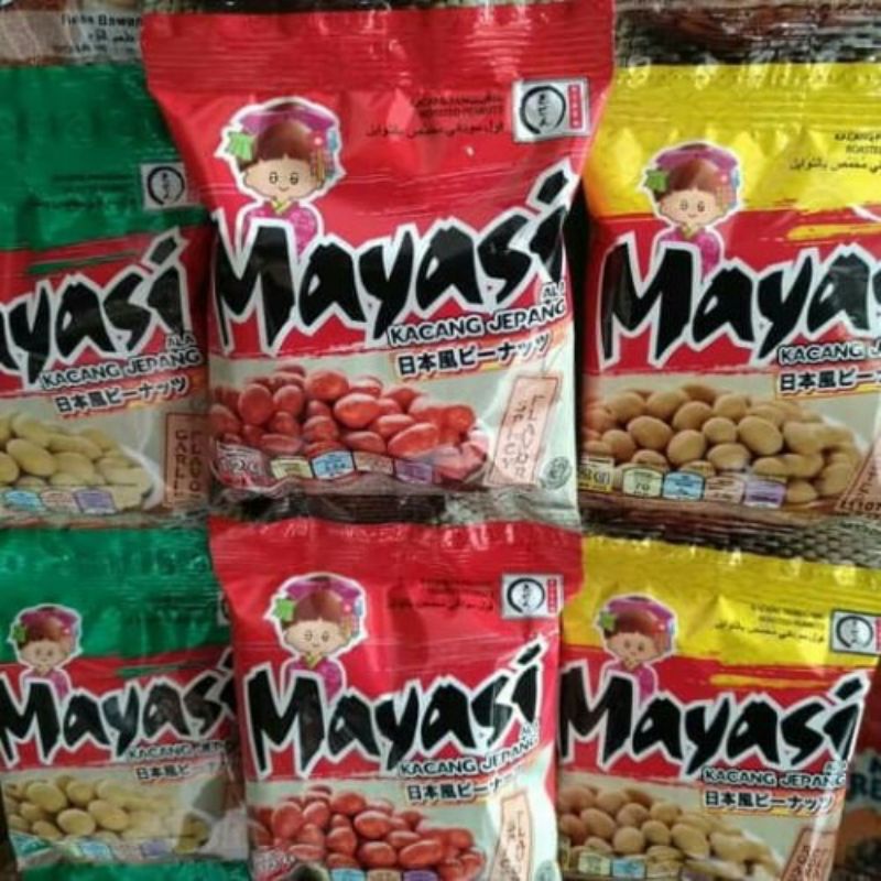 

Kacang Jepang Mayasi ( 10 pcs X 23 gram)