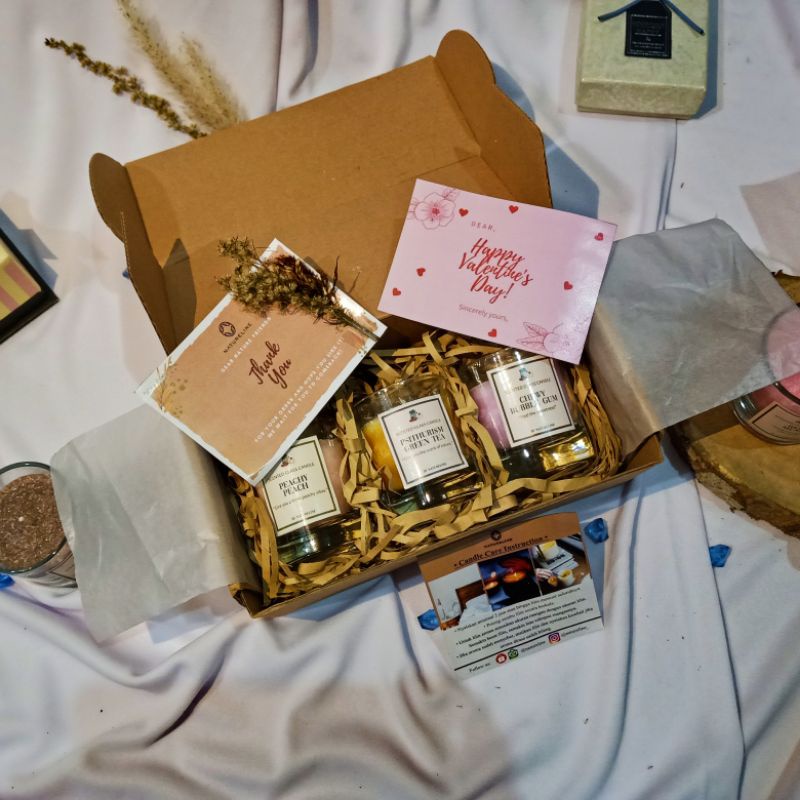 Lilin Aromaterapi Hampers Candle Gift Box