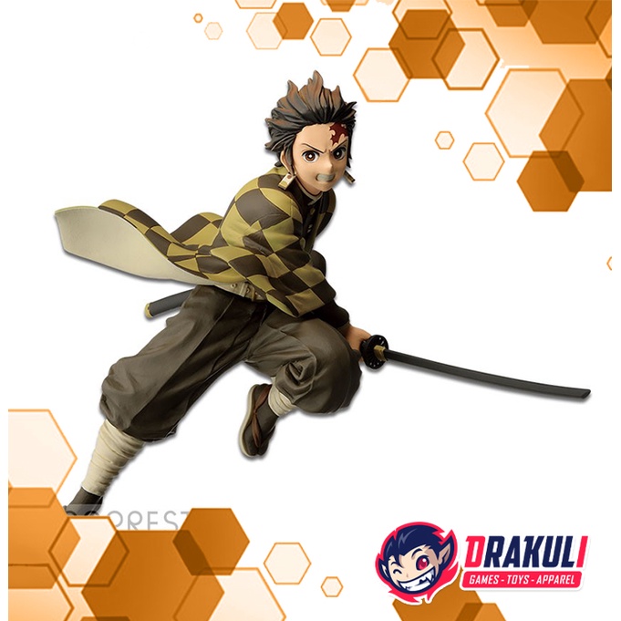 Banpresto Kimetsu no Yaiba Vibration Stars – Tanjiro Kamado (Sepia Color)