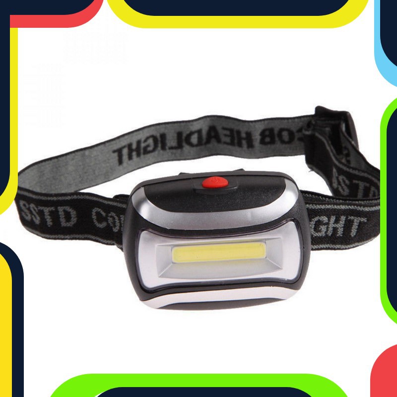 Bayar Ditempat TaffLED Headlamp Flashlight Waterproof LED 3 Modes COB - CH-2016