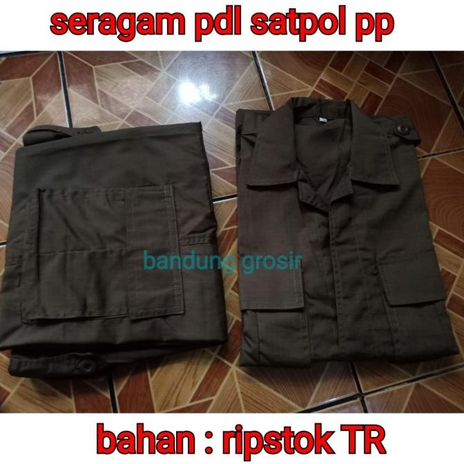 Produk Unggulan] seragam pdl satpol pp _ seragam pdl pol pp bahan ripstop