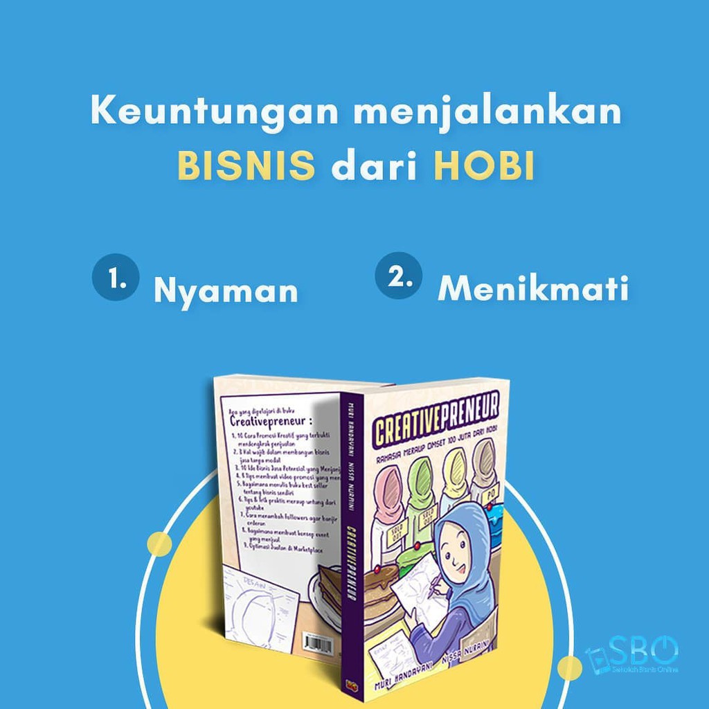 Buku Mak Muri Handayani - SBO ( Sekolah Bisnis Online)