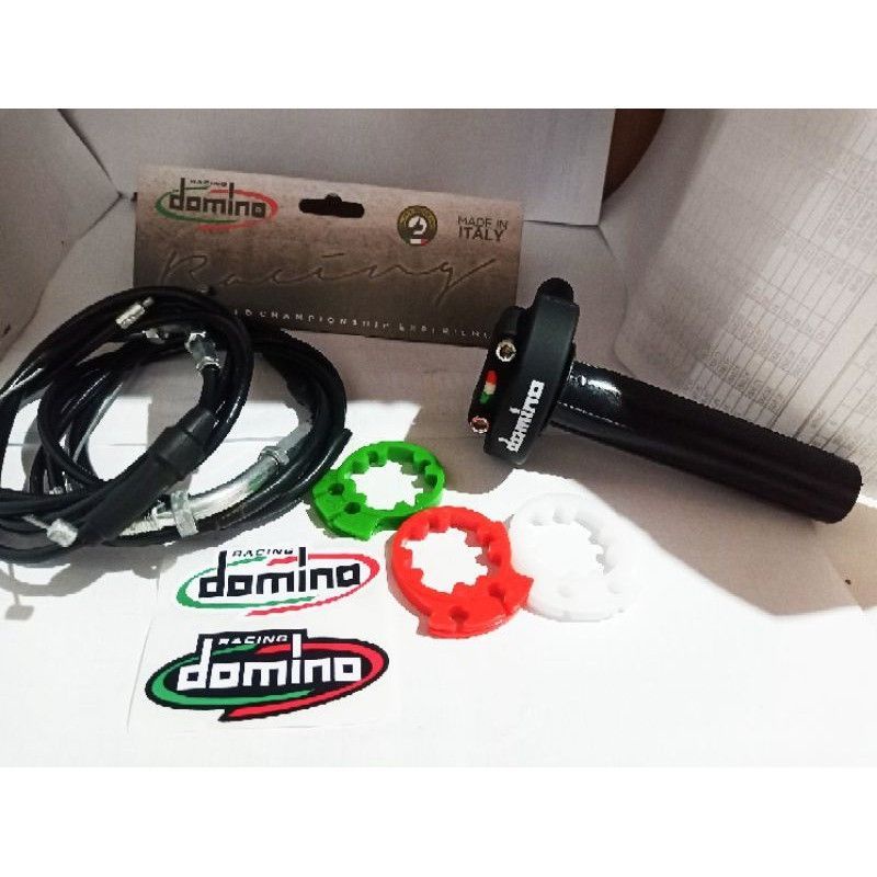 Gas Spontan Domino 2 Kabel + Saklar Domino On/Off Universal Klx,Crf 150,Rx King,Jupiter,Beat,Mio,Cbr