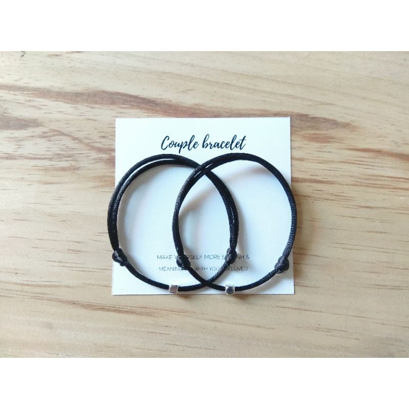 Gelang couple hitam