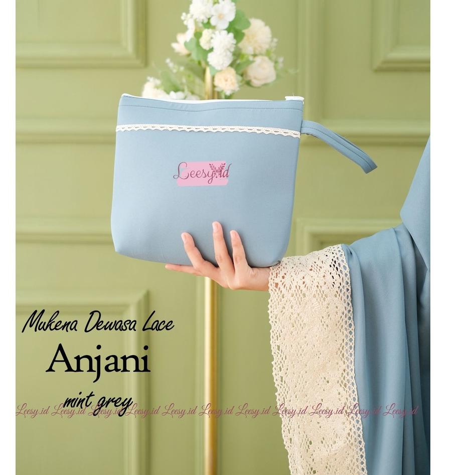 TERLARIS Jumuna - Mukena Dewasa Lace Motif Anjani