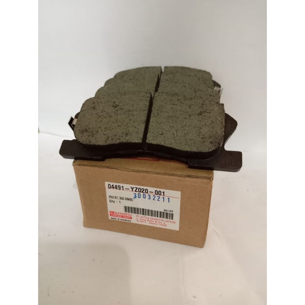 kanvas rem mobil AYLA MATIC ORIGINAL DAIHATSU