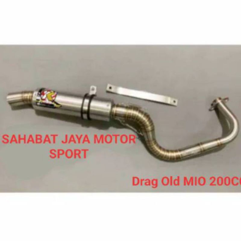 knalpot drag kawahara trompet pnp mio j/sporty/soul beat vario genio dll