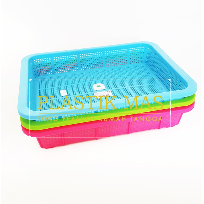 Kotak Surat Besar / Keranjang Kotak Plastik Green Leaf