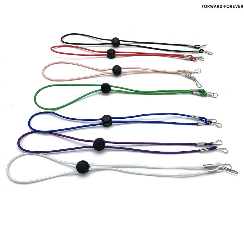 Kalung Tali Lanyard Elastis Simple Anti Hilang Untuk Masker M60073