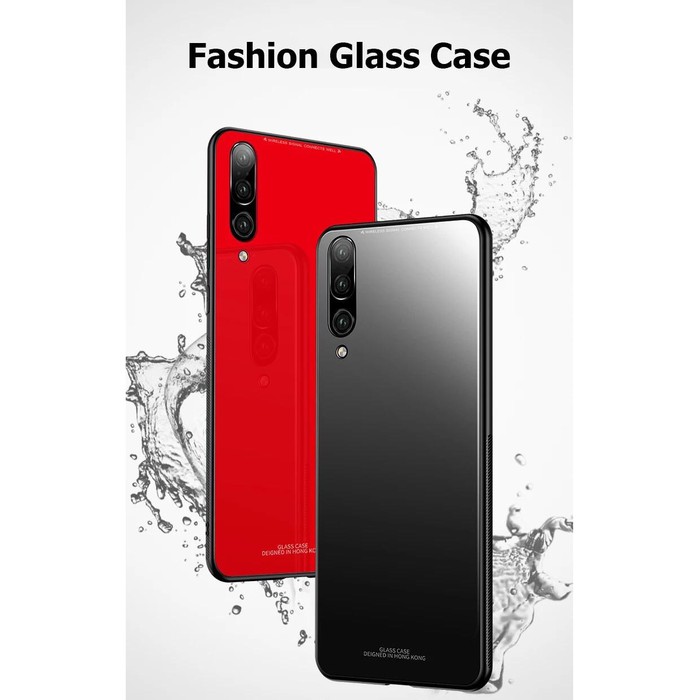 XIAOMI MI 9 SE MI9 SE TEMPERED GLASS COLOR HARD SOFT TPU CASE